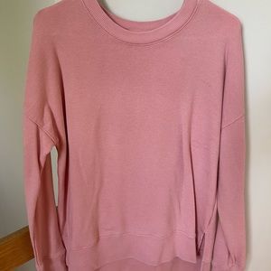 Oversized pink sweater